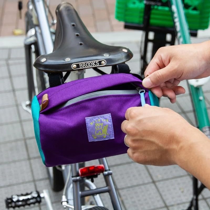 Amazon.co.jp: 日本製 BLUE LUG Handlebar Pouch ハンドルバーポーチ